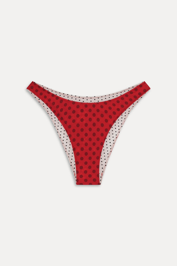 Frankies Bikinis X Réalisation Par Dove Reversible Bikini Bottom Aura