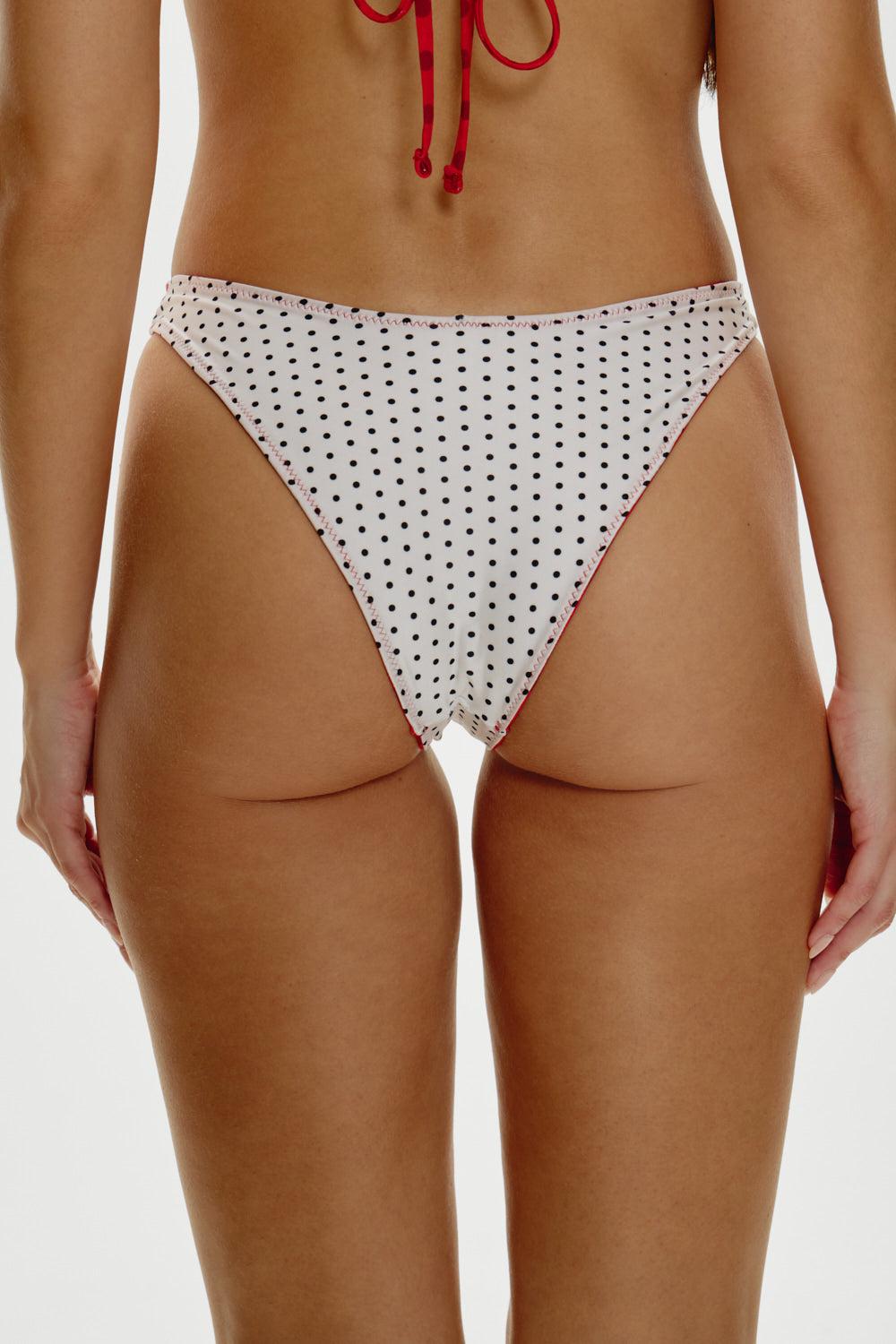 frankies bikinis x Réalisation Par Dove Reversible Bikini Bottom Aura