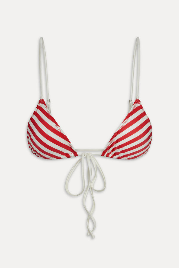 Frankies Bikinis X Réalisation Par Lila Triangle Bikini Top Portofino