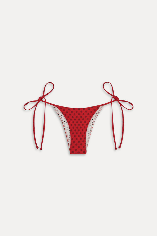 Frankies Bikinis X Réalisation Par Mackenzie Reversible Bikini Bottom Aura
