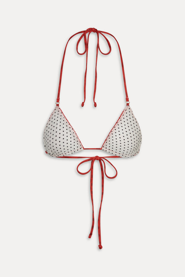 Frankies Bikinis X Réalisation Par Nick Reversible Bikini Top Aura