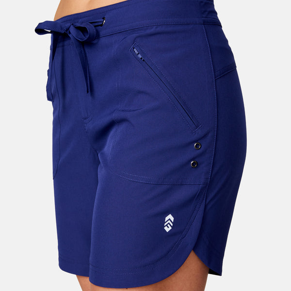 Free Country Women's 7" Bermuda Board Short Marine