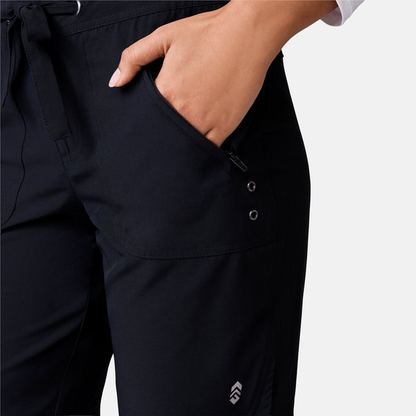 Free Country Women's Bermuda Board Short II Black