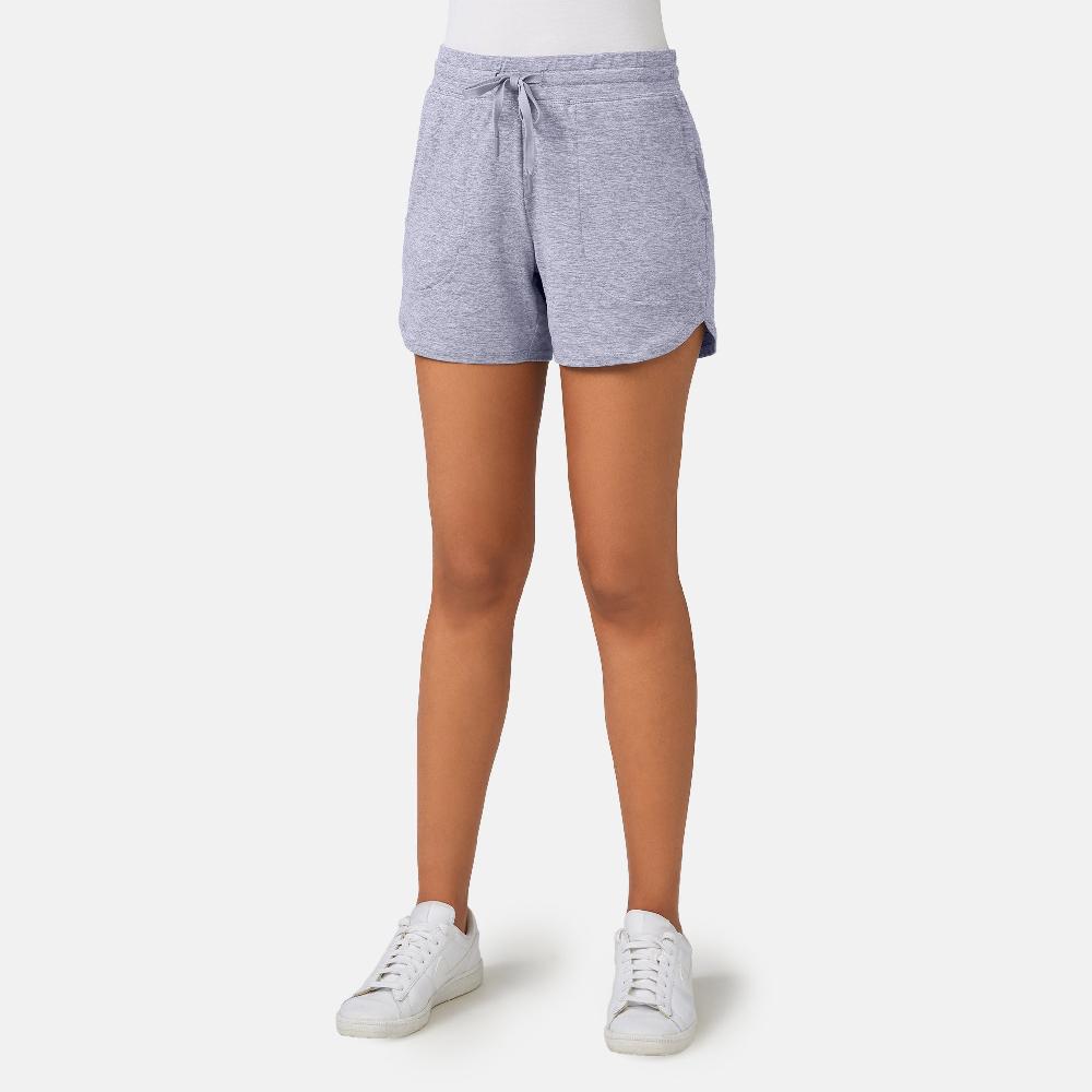 free country Women's Cloud Knit Shorts Medium Grey