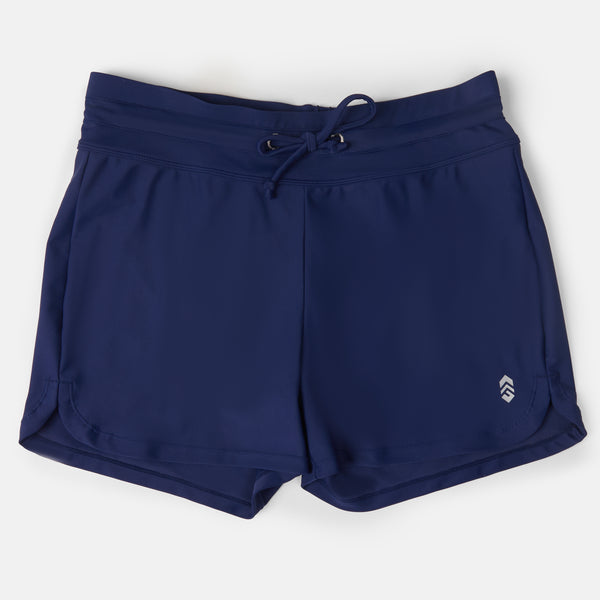 Free Country Women's Drawstring Swim Short Marine