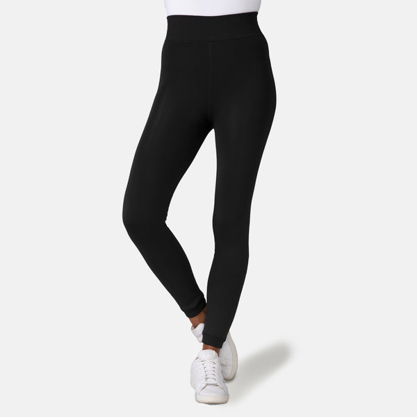 Free Country Women's Faux Fur Lined Legging Black