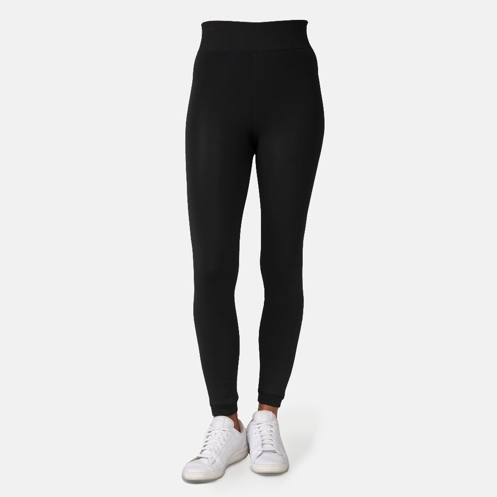 free country Women's Faux Fur Lined Legging Black