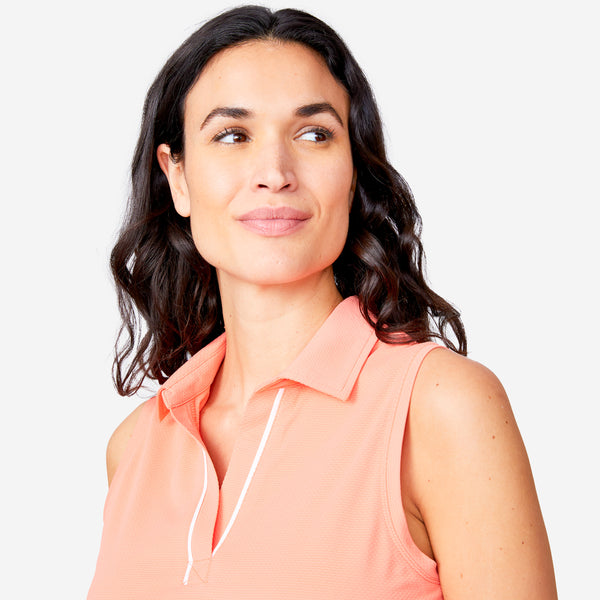 Free Country Women's SunFree Sleeveless Top Papaya