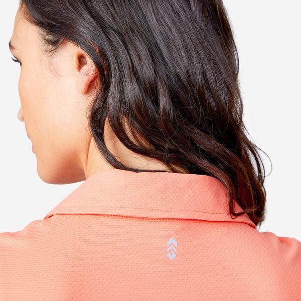 Free Country Women's SunFree Sleeveless Top Papaya