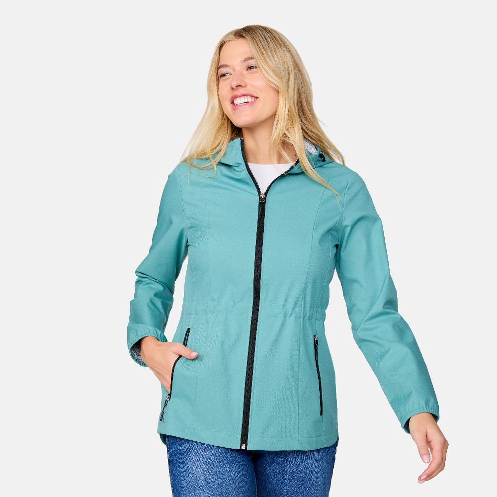 free country Women's X2O Anorak Rain Jacket Laurel