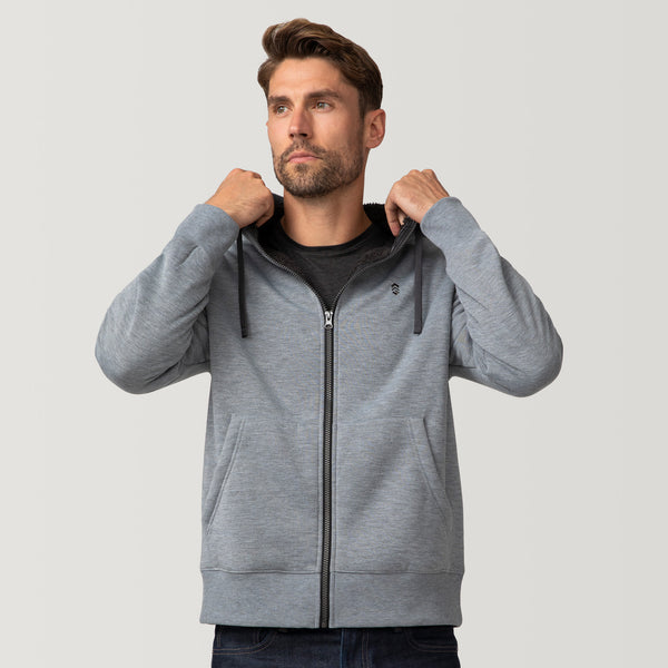 Free Country The Everybody Sherpa Bonded Hoodie Grey Heather