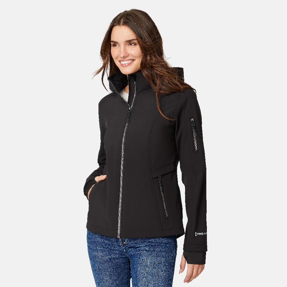 free country Women's Aeris II Super Softshell® Jacket Black