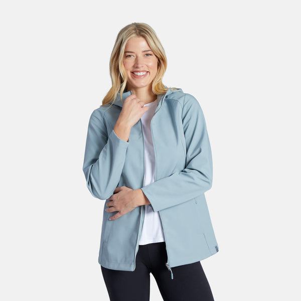 Free Country Women's Anorak Softshell Jacket Willow
