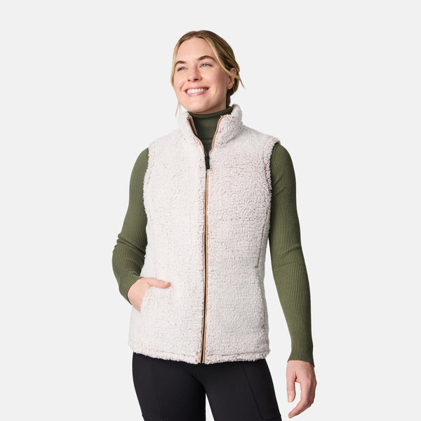 free Country Women's Expedition II Stratus Lite Reversible Vest Sahara