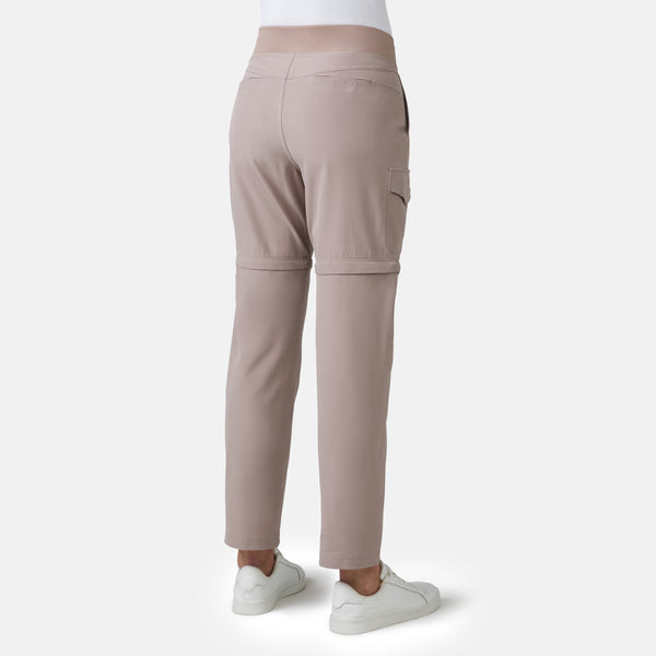 Free Country Women's Get Out There Convertible Pants Tan