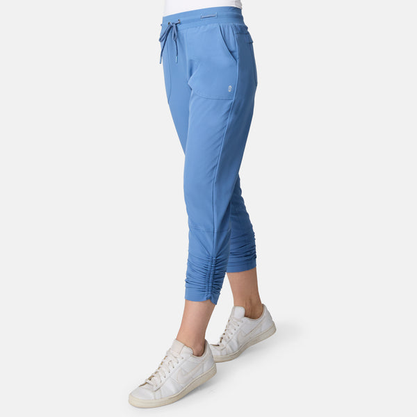Free Country Women's Get Out There Ruch Up Pant Chambray