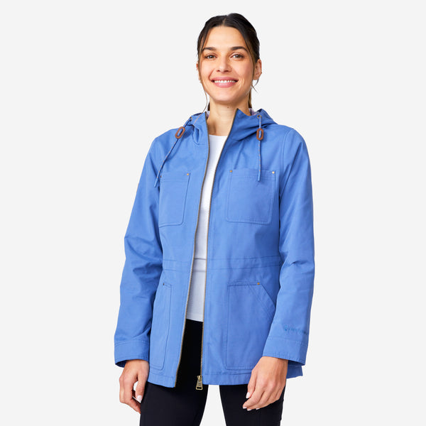Free Country Women's Lightweight Cascade Canvas Jacket Chambray