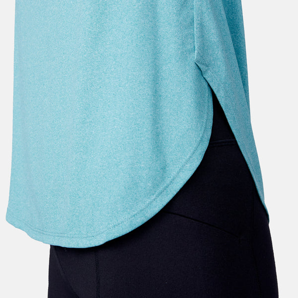 Free Country Women's Microtech® Chill B Cool Curved Hem Tank Top Laurel