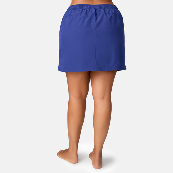 Free Country Women's Plus Size Beach And Beyond Skort Marine
