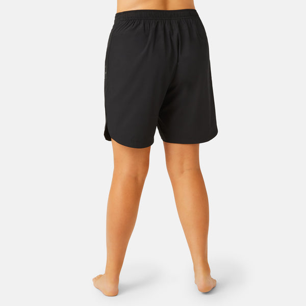 Free Country Women's Plus Size Bermuda Board Short II Black