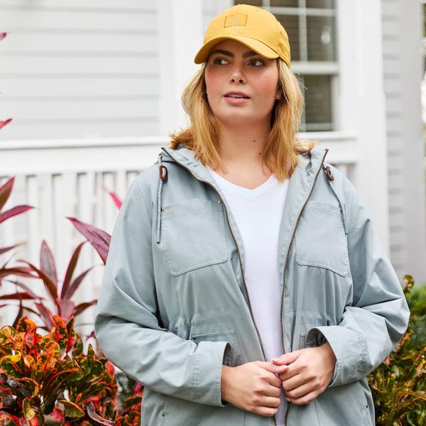 Free Country Women's Plus Size Lightweight Cascade Canvas Jacket Willow