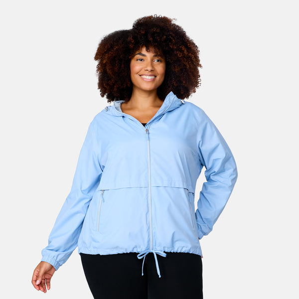 Free Country Women's Plus Size Outland Windshear Jacket Cloud