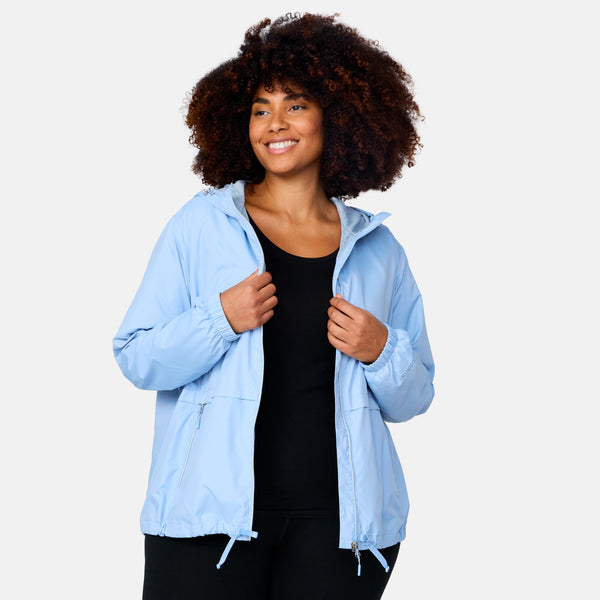 Free Country Women's Plus Size Outland Windshear Jacket Cloud