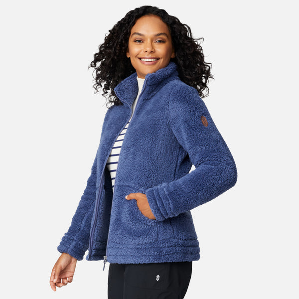 Free Country Women's Sierra Butter Pile® II Jacket Indigo