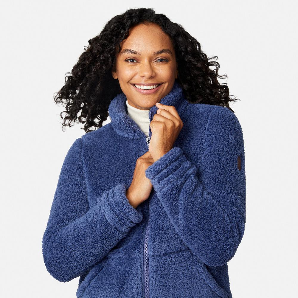 free country Women's Sierra Butter Pile® II Jacket Indigo