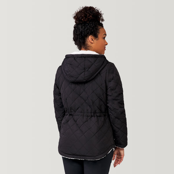 Free Country Women's Switch It Up Cloud Lite Reversible Jacket Black