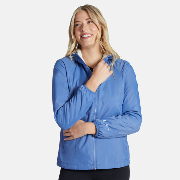 Free Country Women's Trek Mate Windshear Jacket Chambray