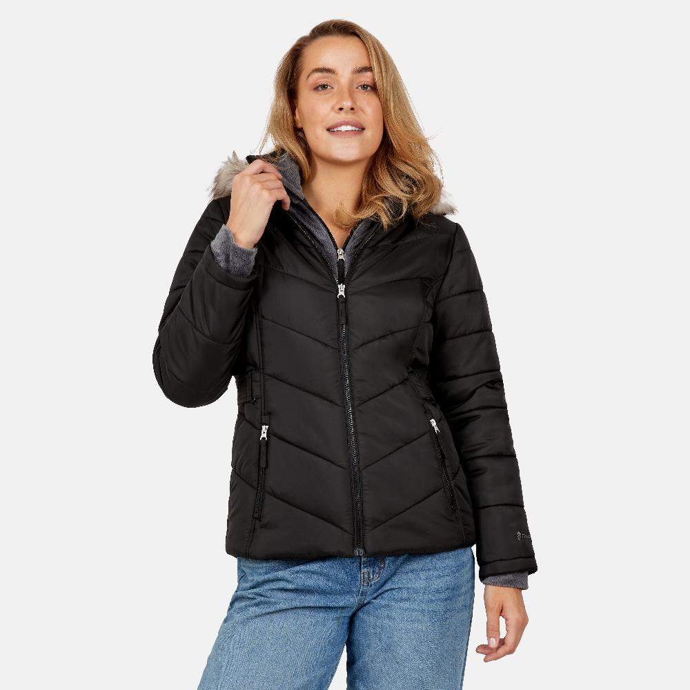 free country Women's Unstoppable II Poly Air Touch Jacket Black