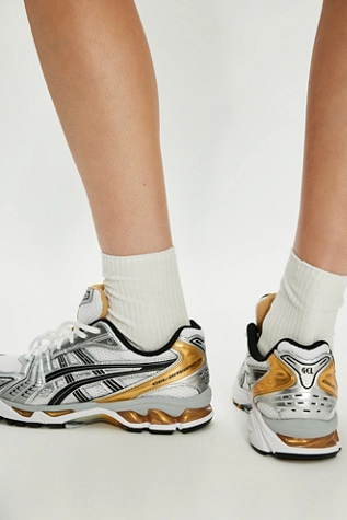 Free People ASICS GEL-Kayano 14 Sneakers White / Pure Gold