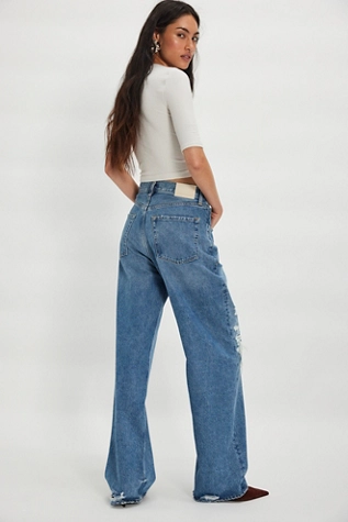 Free People Citizens Of Humanity Ayla Baggy Jeans Calvary