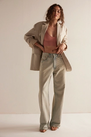 Free People Ali Low-Back Seamless Bra Rosedawn