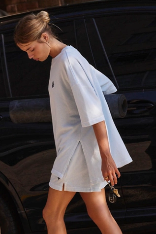 Free People Back Me Up Set Baseline Blue