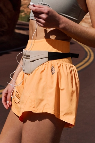 Free People Carpe Diem Shorts Neon Clementine