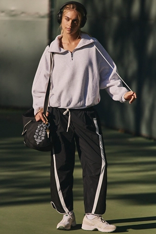 free people Champ Is Here Pants Black / White Combo