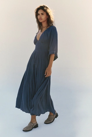 free people Dixie Maxi Dark Denim