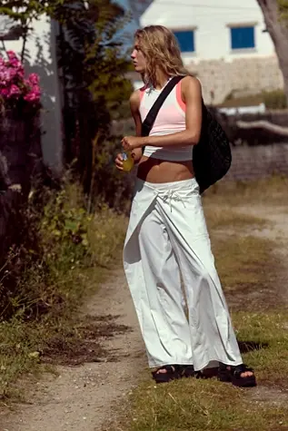 free people Finish Line Pants White