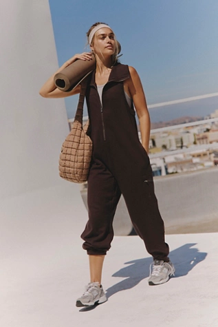 free people For The Win Onesie Chocolate