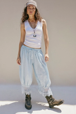 Free People Forever Young Bloomer Pants Skyride