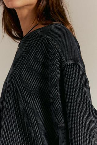 Free People FP One Blake Thermal Black