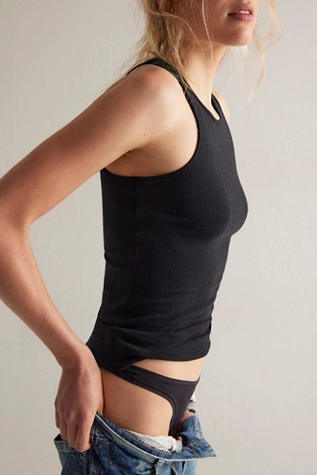 free people Fresh In Love Tank Black