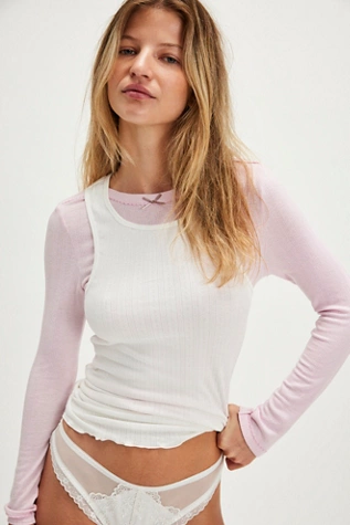 Free People Fresh In Love Tank Tofu