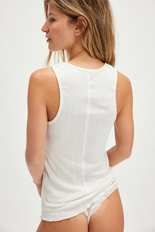 Free People Fresh In Love Tank Tofu