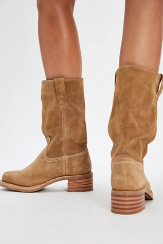 Free People Frye Campus 12R Boots Tan Buck