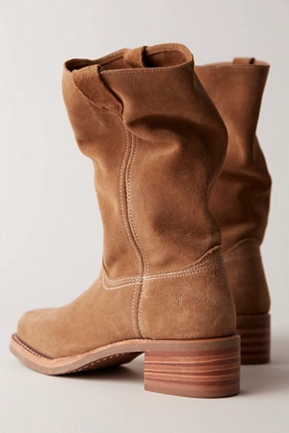 Free People Frye Campus 12R Boots Tan Buck