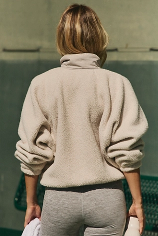 Free People Hit The Slopes Fleece Jacket Canvas