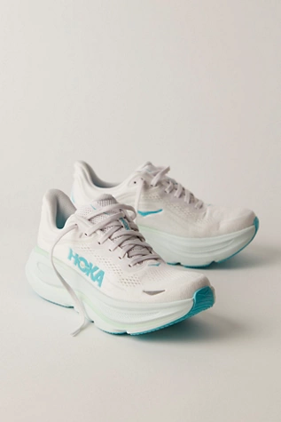 free people Hoka Bondi 9 Sneakers Frost / Cielo Blue